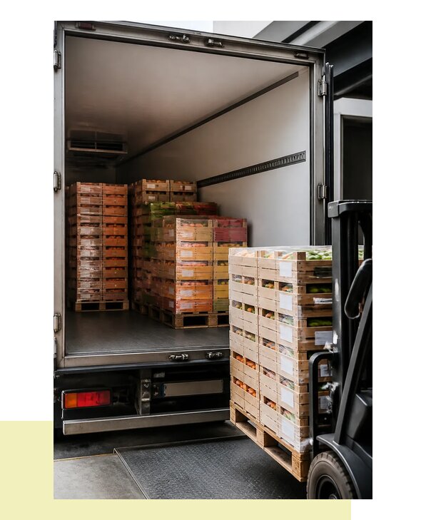 Перевозка сельхозпродукции на паллетах с доставкой в Тольятти